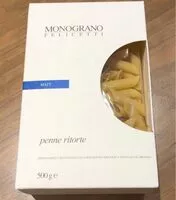 Mängden socker i Penne ritorte matt