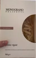 Mängden socker i Organic Il Cappelli Penne Rigate Pasta By Monograno