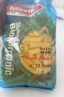 Mängden socker i Rice and corn