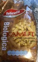 Mängden socker i Fusilli Kamut