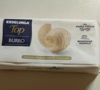 Mängden socker i Burro top Esselunga