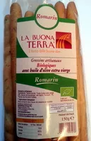 Mängden socker i Gressins artisanaux biologiques avec romarin