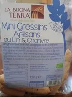 Mängden socker i Mini gressins artisan au Lin et Chanvre