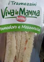 Mängden socker i Tramezzini pomodoro e mozzarella