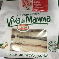 Mängden socker i Tramezzini cotto e funghi