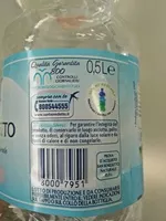Mängden socker i Acqua minerale naturale