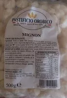 Mängden socker i Gnocchi di patate