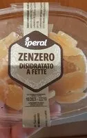 Mängden socker i Zenzero disidratato a fette