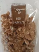 Mängden socker i Noci sgusciate