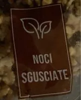 Mängden socker i Noci sgusciate