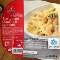 Mängden socker i Tortelloni Ricotta E Spinaci