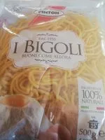 Mängden socker i Pâtes fraîches Italienne I BIGOLI
