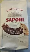 Mängden socker i Cantuccini con cioccolato fondente