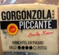 Mängden socker i Gorgonzola DOP Piccante 48+