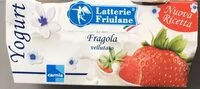 Mängden socker i Yogurt Fragola vellutato