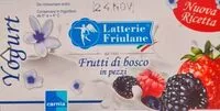 Mängden socker i Yogurt frutti di bosco