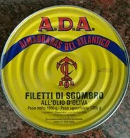 Mängden socker i A. D. A Filetti di Sgombro all'olio