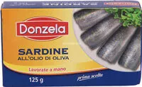 Mängden socker i Donzela Sardine O. oliva GR. 125