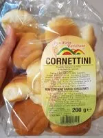 Mängden socker i Cornettini