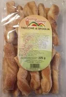 Mängden socker i Treccine di sfoglia