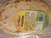 Mängden socker i Piadina lavorata a mano