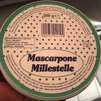 Mängden socker i Mascarpone millestelle
