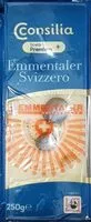 Mängden socker i Emmentaler svizzero