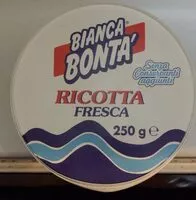 Mängden socker i Ricotta fresca