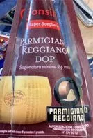 Mängden socker i Parmigiano reggiano