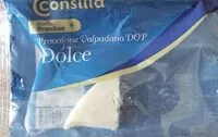 Mängden socker i Provolone valpadana dop dolce