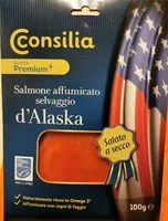 Mängden socker i Salmone affumicato selvaggio d'Alaska