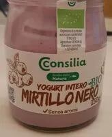 Mängden socker i Yogurt intero mirtillo nero