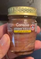 Mängden socker i Filetti di alici