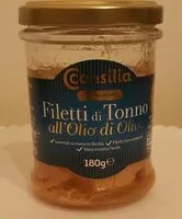 Mängden socker i Filetti di Tonno all'olio d'oliva