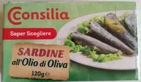 Mängden socker i Sardine all'olio di oliva