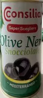Mängden socker i Olive nere snocciolate
