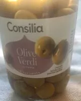 Mängden socker i Olive verdi intere in salamoia