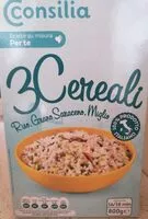 Mängden socker i 3 cereali