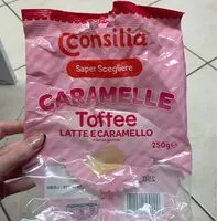 Mängden socker i Caramelle toffee