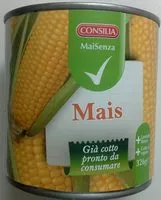 Mängden socker i Mais naturalmente dolce