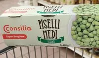 Mängden socker i Piselli medi