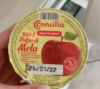 Mängden socker i Polpa di mele