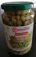 Mängden socker i Piselli fini