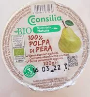 Mängden socker i Polpa di pera