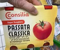 Mängden socker i Passata classica