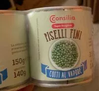 Mängden socker i Piselli fini