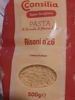 Mängden socker i Risoni