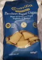 Mängden socker i Paccheri rigati giganti