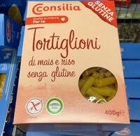 Mängden socker i Tortiglioni di mais e riso