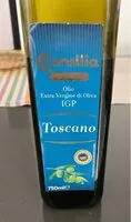 Mängden socker i Olio toscano igp